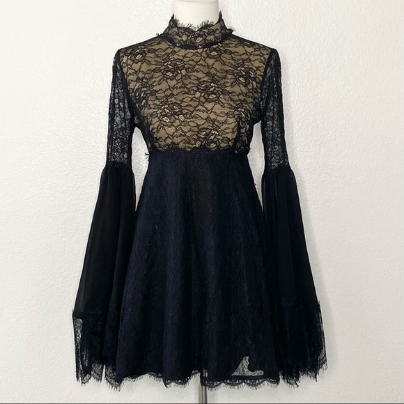 Nasty Gal Dresses & Skirts - NASTY GAL Lace Mini Dress